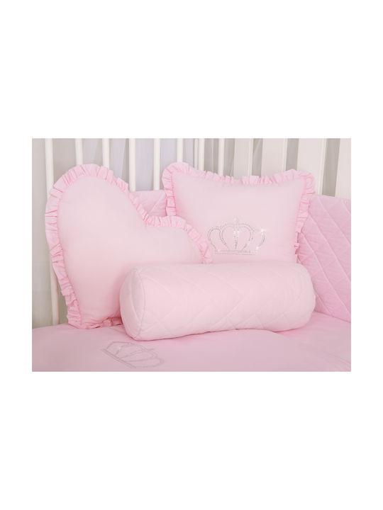 Decorative Bolster Pillow White