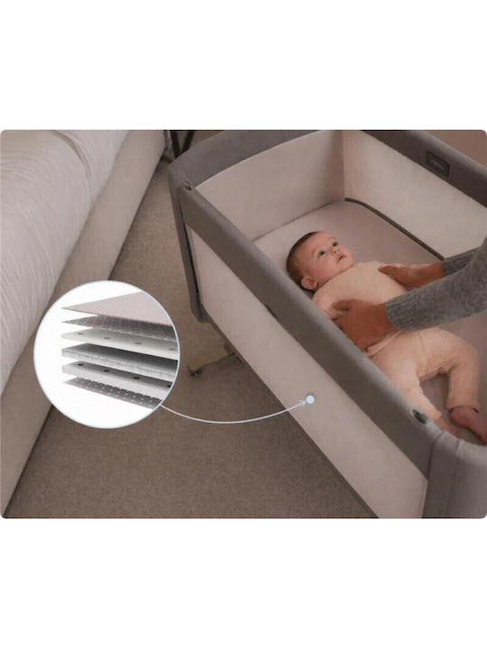 Inglesina Cradle with Mattress and Wheels Gray