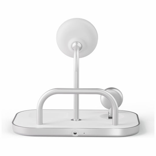 Zens Încărcător Wireless Qi2 60W Argintiu (4-in-1)