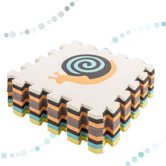 Kruzzel Puzzle De Podea Interactiv Cu Animăluțe 9 Piese
