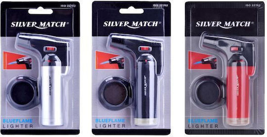Polyflame Silver Match Φλόγιστρο Ζαχαροπλαστικής με Βάση Κόκκινο