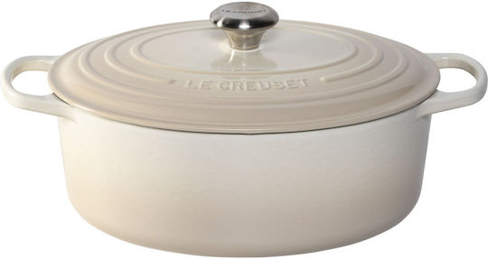 Le Creuset Signature Γάστρα Οβάλ από Χυτό Αλουμίνιο 6.3lt