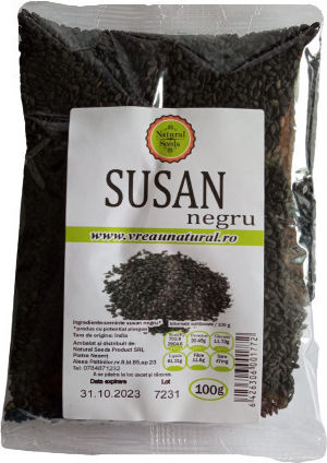 Black Sesame Seeds Condiment 500g Solaris