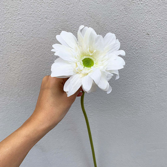 Koart Margarita2 White Artificial Flower Real Touch 65 cm 1 piece