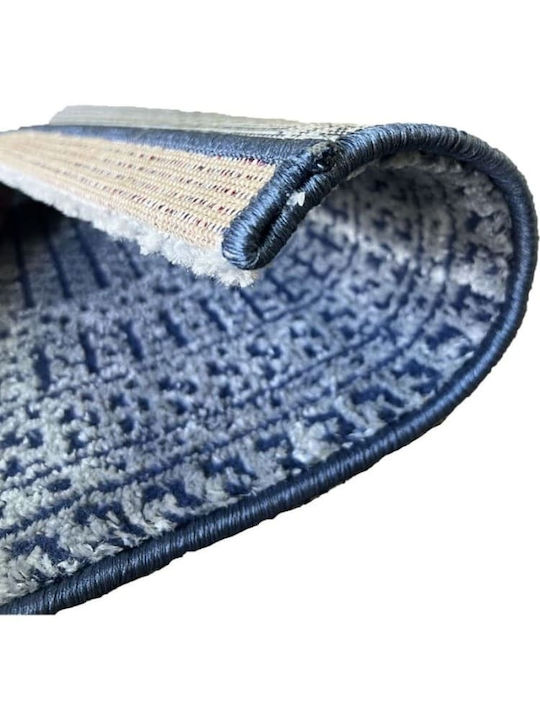 United Carpet Σετ Μοντέρνα Χαλιά Κρεβατοκάμαρας Μπλε 100-1114-4 3τμχ
