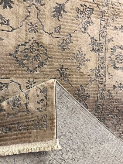 Koulis Carpets 0342A Modern Schlafzimmer-Teppichsets Beiges 3 Stück