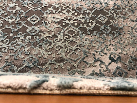 Koulis Carpets 9335B Modern Schlafzimmer-Teppichsets Grau 68-90-0105 3 Stück