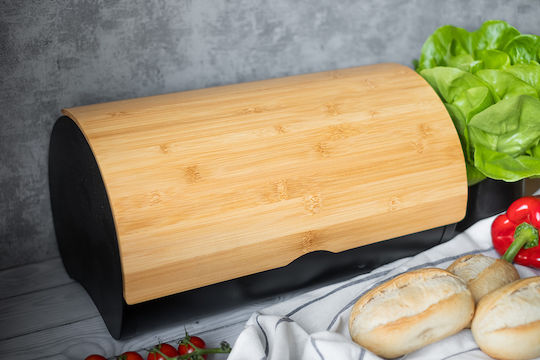Brunbeste Ψωμιέρα από Bamboo Μαύρη 38x27cm
