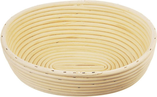 Orion Ψωμιέρα από Rattan Μπεζ 28x22x9cm