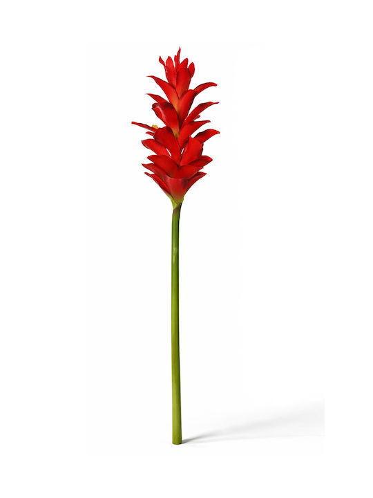 Decorative Artificial Red Ginger Plant 75cm
