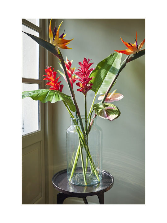 Decorative Artificial Red Ginger Plant 75cm