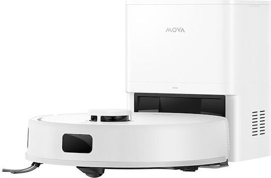 Mova E20S Pro Plus Σκούπα Ρομπότ με Χαρτογράφηση Laser & Απορρόφηση 5000Pa Λευκή
