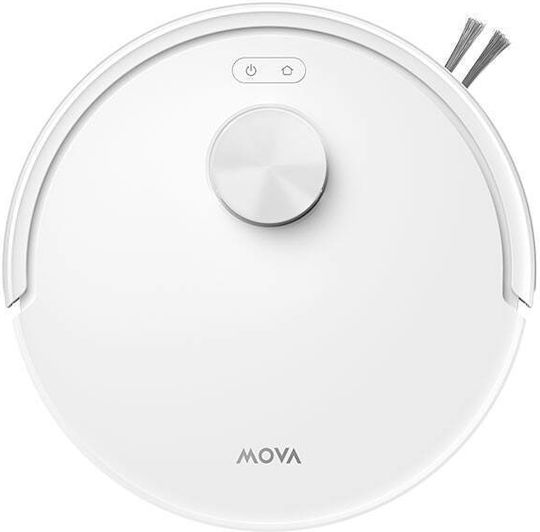 Mova E20S Pro Roboter-Staubsauger mit Laser-Kartierung und Saugkraft 5000Pa Weiß