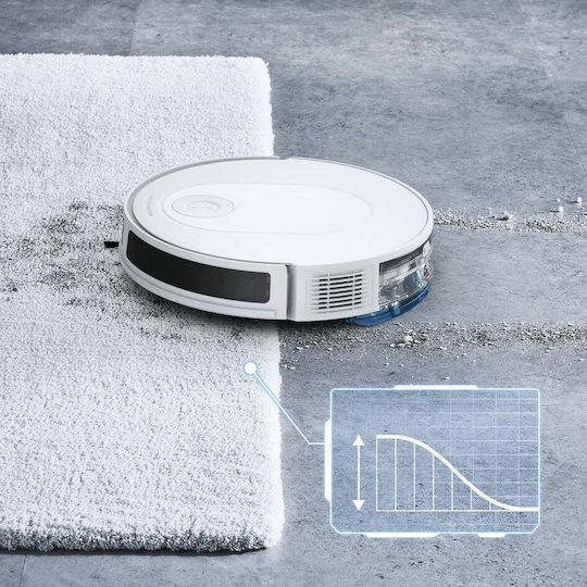 Rowenta X-Plorer Serie 70 Прахосмукачка Робот с Картографиране Laser и Всмукателна Мощност 2300Pa Бяла