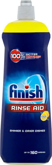 Finish Rinse Aid Brightener Liquid with Lemon Scent 800ml