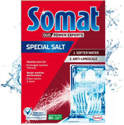 Somat Αλάτι Πλυντηρίου Πιάτων σε Σκόνη 1.5kg