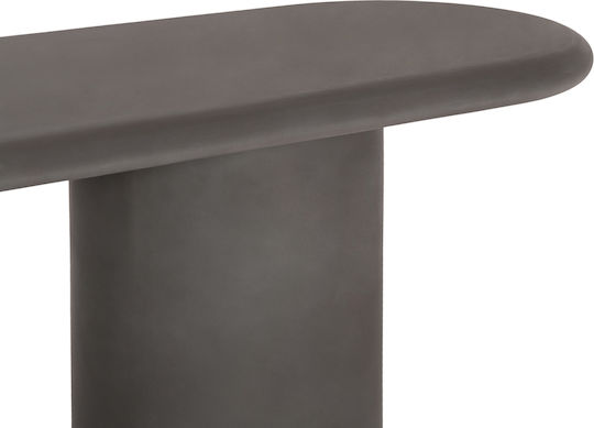 Kenji Κονσόλα Γκρι Μ140xΠ40xΥ78εκ.