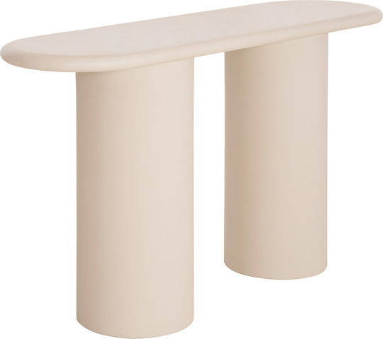 Kenji Console Table Light Beige L140xW40xH78cm