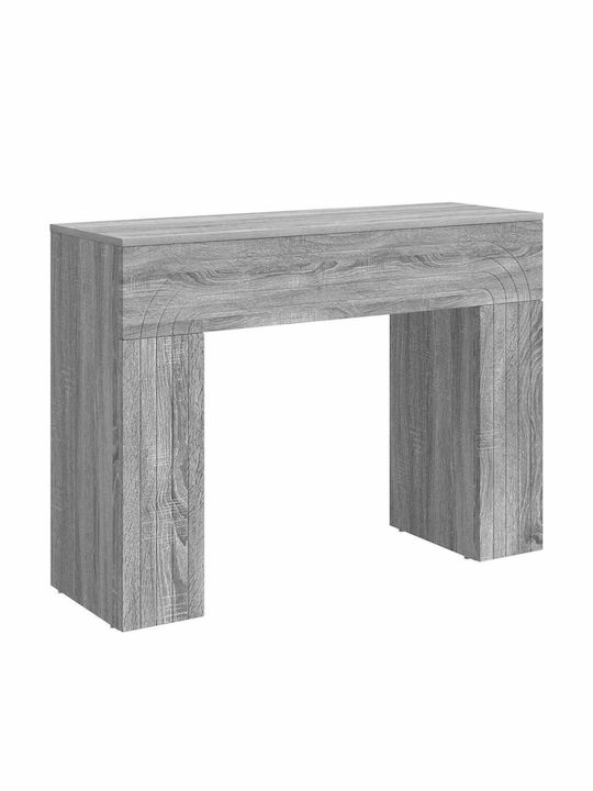 Wooden Console Gray L102xW35xH75cm