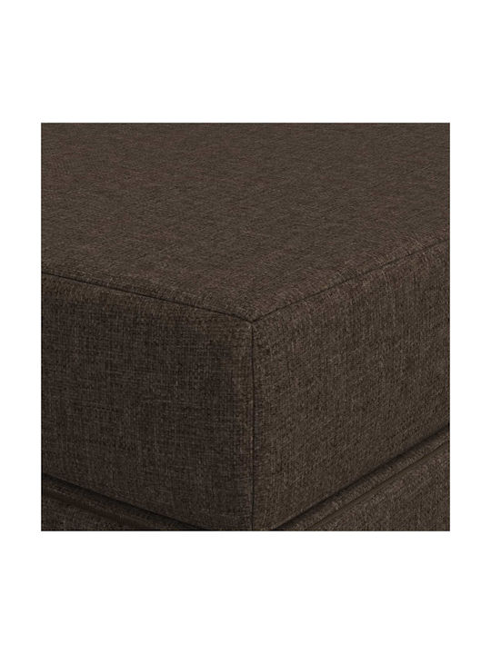 vidaXL vidaXL Bodenkissen Taupe 67x200cm
