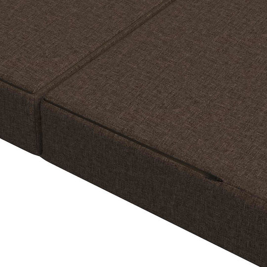 vidaXL Възглавница За Под Taupe 67x200см