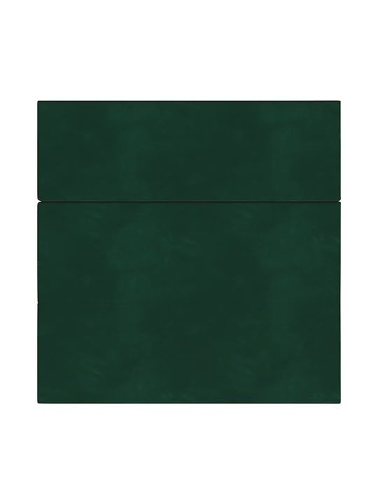 vidaXL Velvet Floor Pillow Green 67x200cm