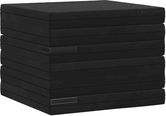vidaXL Διακοσμητική Μαξιλαροθήκη από Βελούδο Μαύρο 67x140εκ.