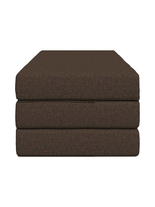 vidaXL Taupe Bodenkissen 67x160cm
