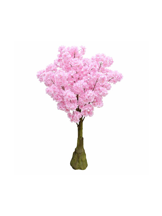 Artificial Decorative Branch Cherry Fuchsia 110cm My Home Luxury
