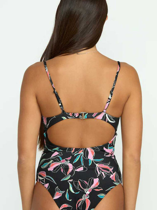 Floral One Piece Swimsuit Multi