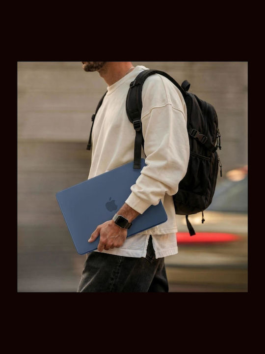 Tech-Protect Macbook Чанта за Лаптоп в Син Цвят