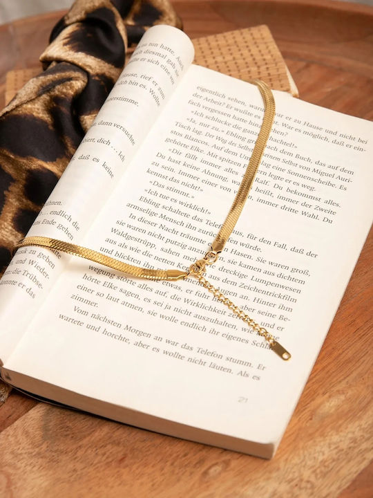 Rock Club Snake Design Necklace