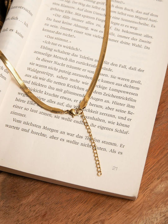 Rock Club Snake Design Necklace