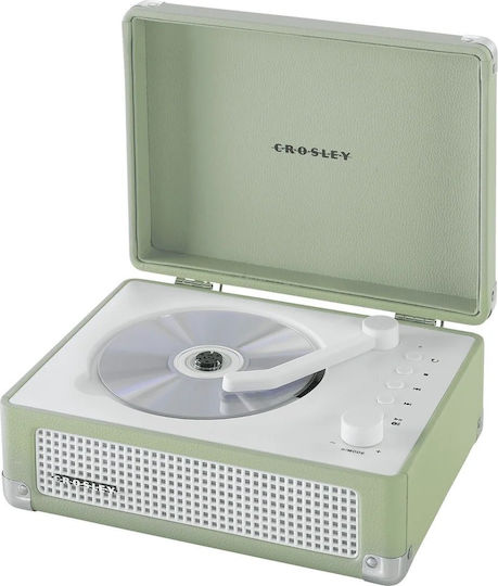 Crosley Φορητό Ηχοσύστημα με CD Πράσινο