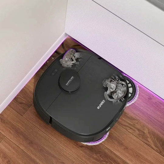 Eureka J15 Max Ultra Прахосмукачка Робот с Картографиране Laser и Всмукателна Мощност 22000Pa Черна