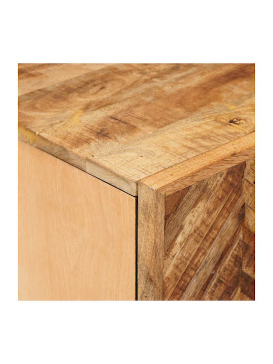 Massivholz Sideboard Braun 105x33.5x46cm