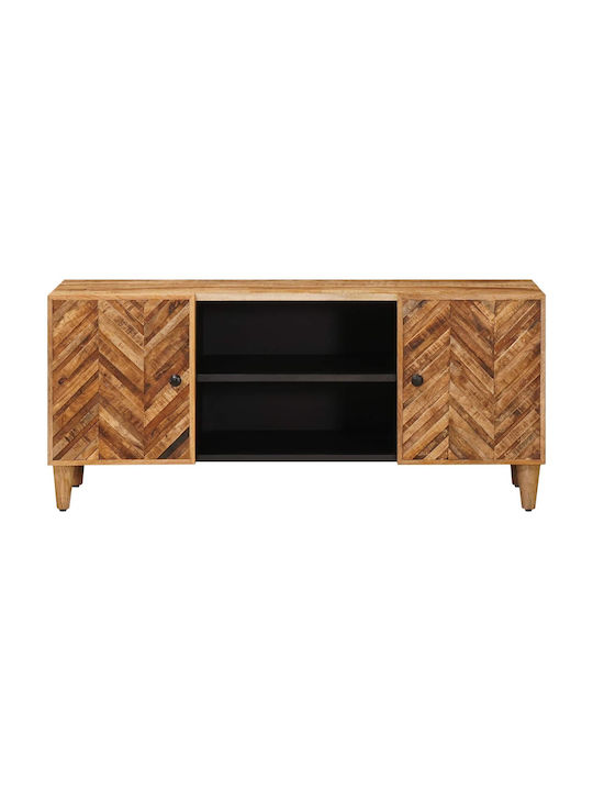 Massivholz Sideboard Braun 105x33.5x46cm
