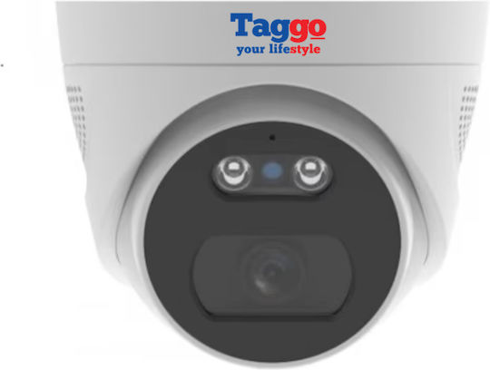 Taggo TAG-DFM70H500S Cameră de Supraveghere IP Full HD+ 5MP Impermeabilă cu Comunicare Bidirecțională și Obiectiv 2.8mm