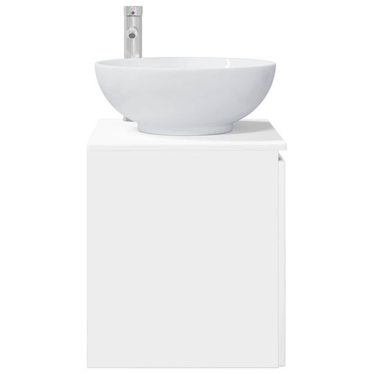vidaXL Плот Без Мивка 49.5x44.5x65см Бял