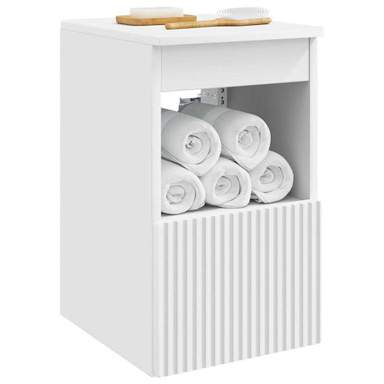 vidaXL Плот Без Мивка 30x44.5x50см Бял