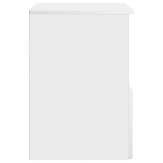 vidaXL Плот Без Мивка 30x44.5x50см Бял