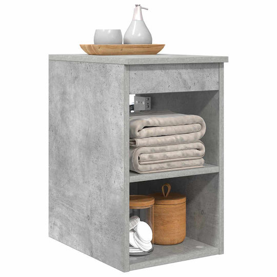 vidaXL Плот Без Мивка 30x44.5x50см Сив Бетон
