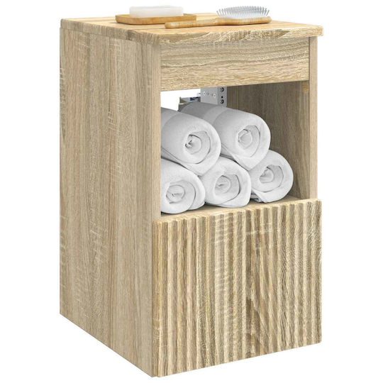 vidaXL Плот Без Мивка 30x44.5x50см Дъб Сонома