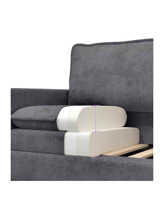 Armchair Dark Gray 76x81x87.5cm