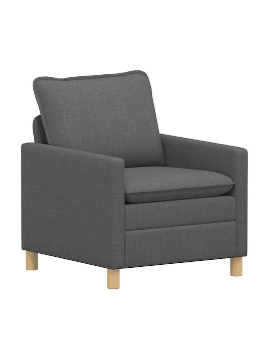 Armchair Dark Gray 76x81x87.5cm