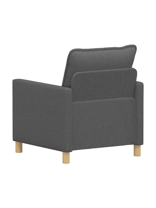 Armchair Dark Gray 76x81x87.5cm