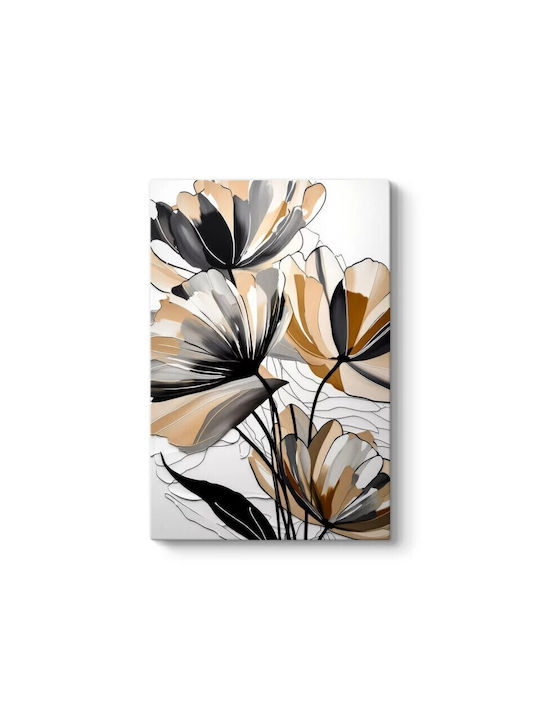 Megapap Pastel Flower Tablou pe Pânză 70x100cm