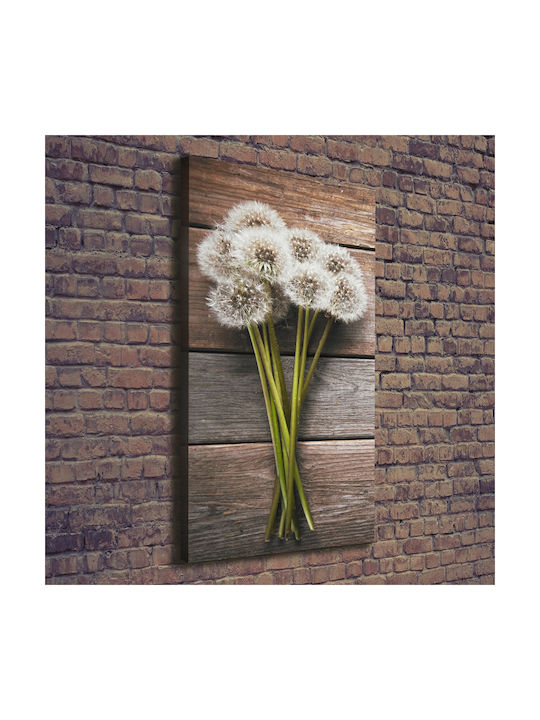 Panou De Perete Pânză Casă & Birou Buchet De Păpădii 70x140 Cm