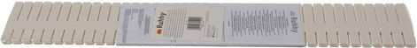 Ruhhy Heavy-Duty Plastic Corner Shelf In Beige Colour 463x70mm 4 Pieces 19098