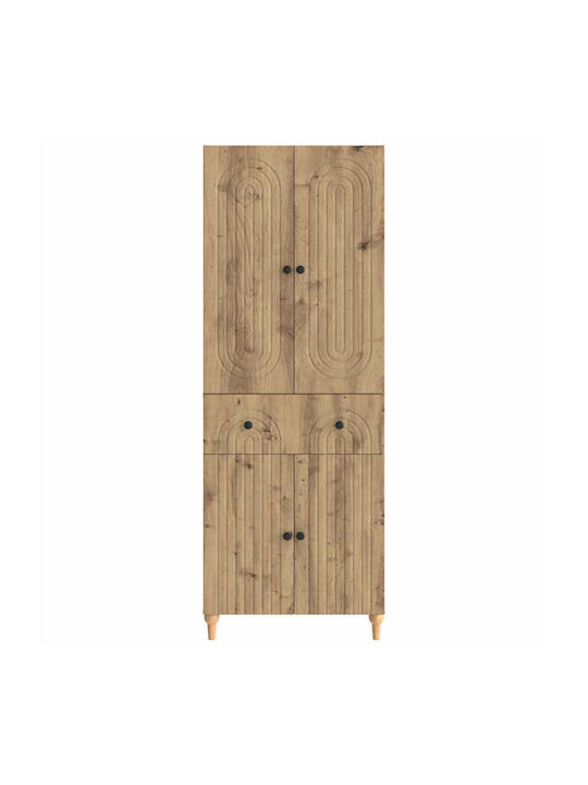 Bücherregale Braun 2 Stück 66x34.5x90cm